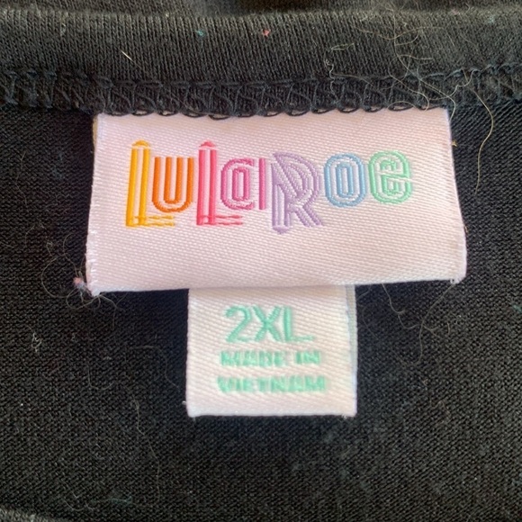 Lularoe Julia Black Sheath Dress Size‎ 2XL - Picture 3 of 4